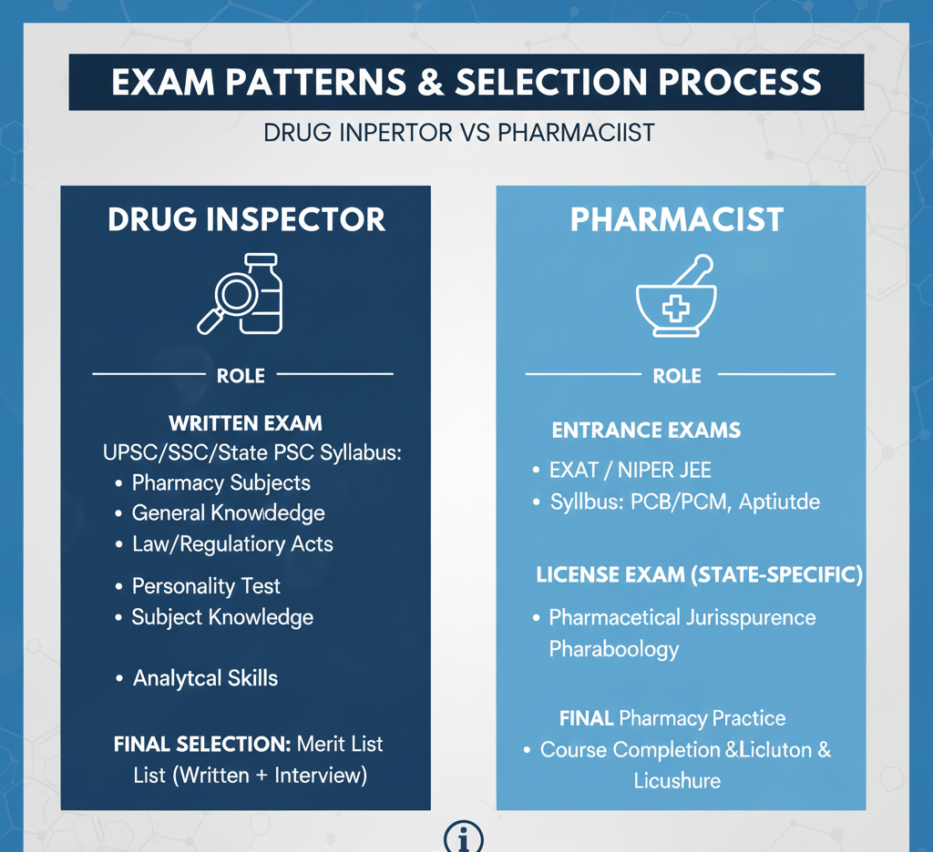 drug inspector 
pharmacist