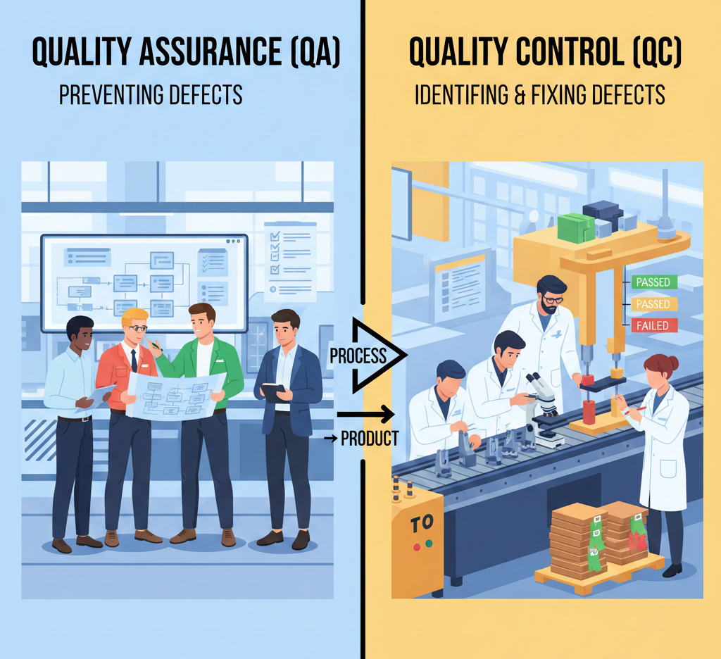 quality control and quality assurance