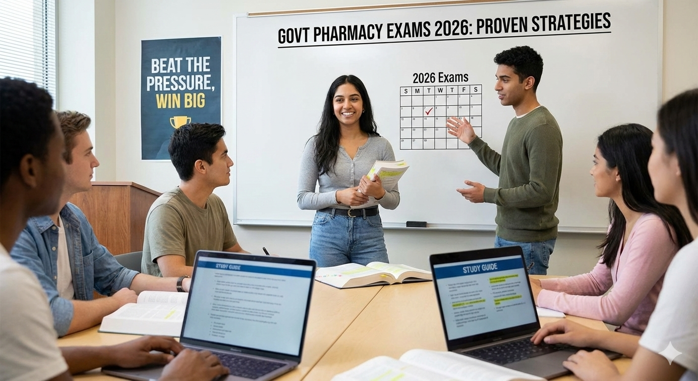 Government Pharmacy Exams 2026