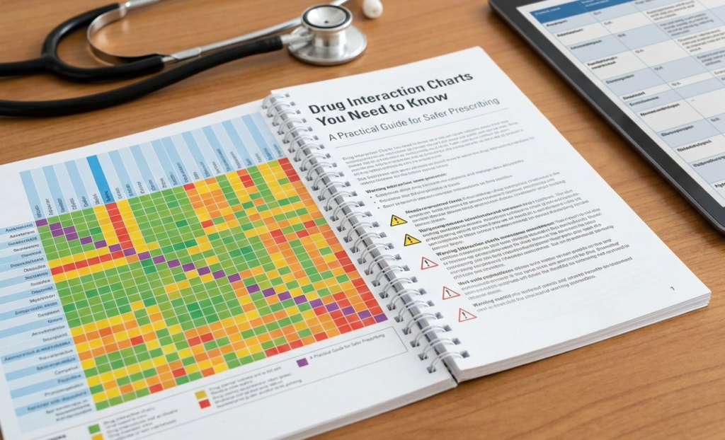 drug interaction charts