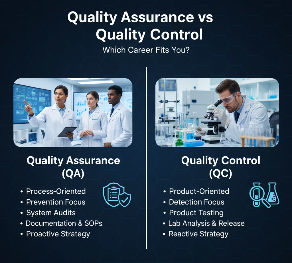 quality control and quality assurance