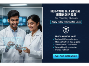 High-Value Tata Virtual Internship 2025 for Pharmacy Students — Apply Today with Trusted Links