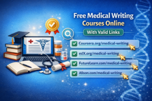 free medical writing courses online