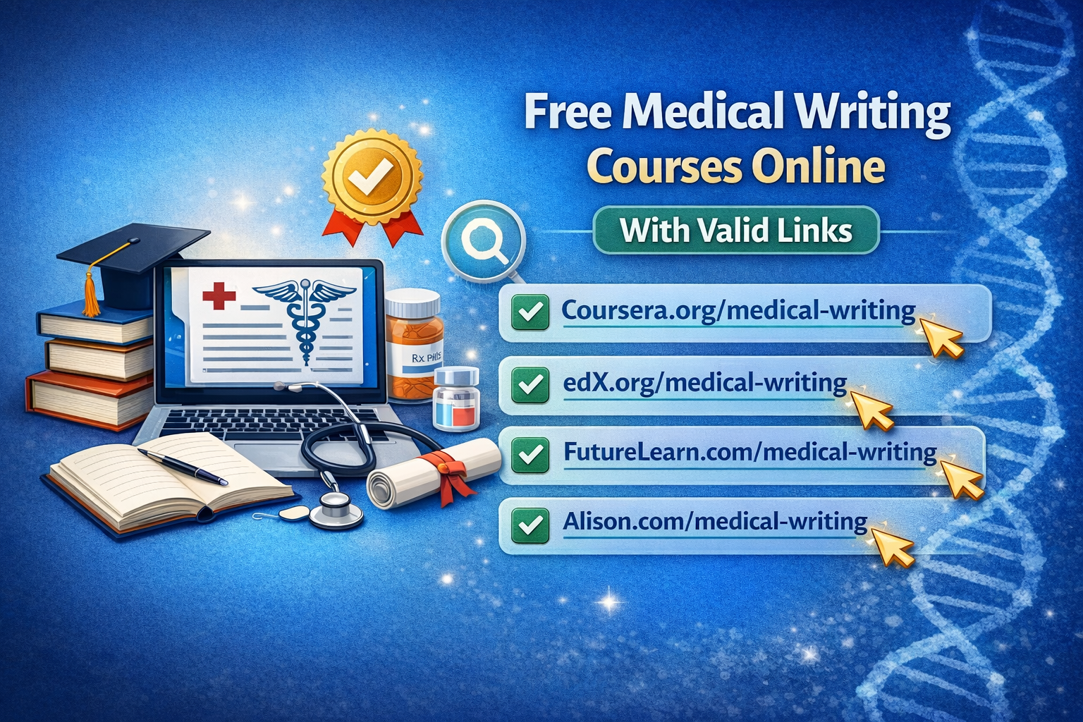 free medical writing courses online
