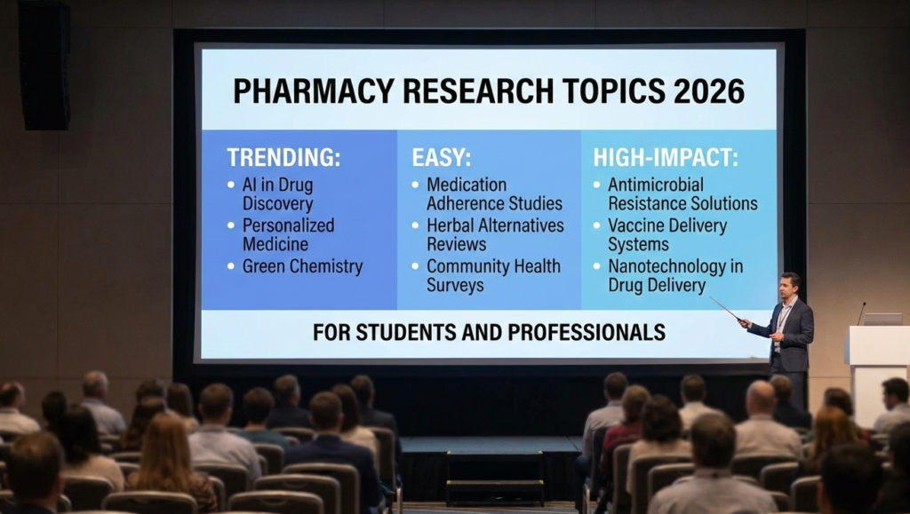 Pharmacy research topics 2026