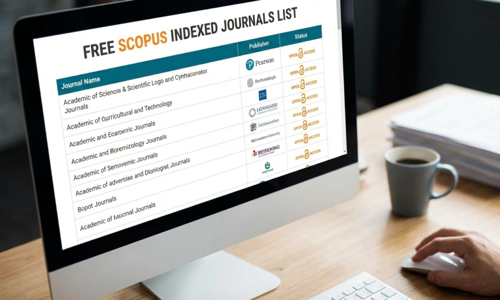 free journal publication scopus
