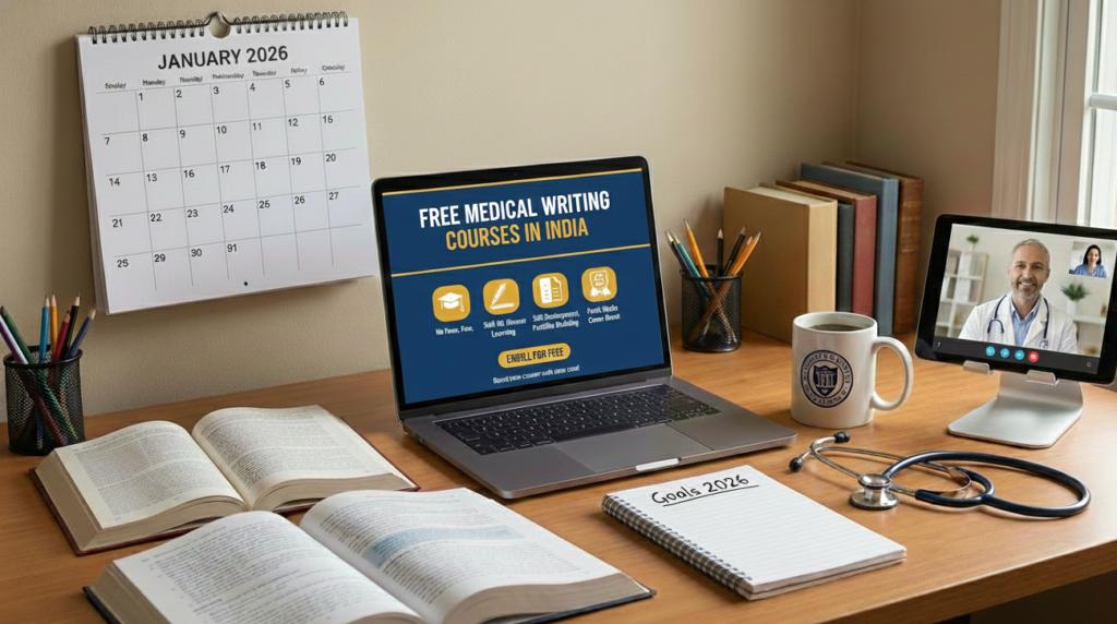 free medical writing courses online