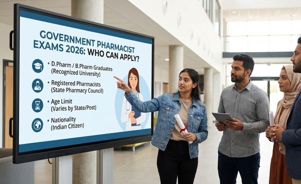 Upcoming Government Pharmacist Exams 2026
