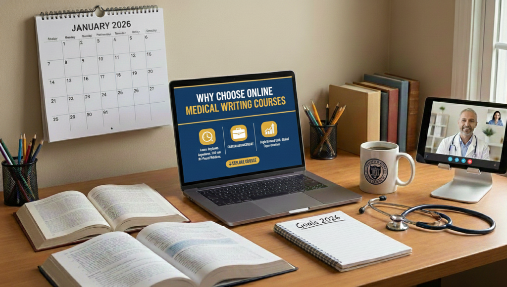 free medical writing courses online