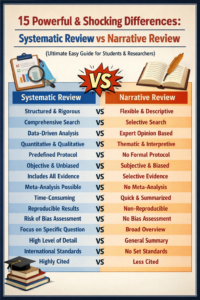 Systematic Review vs Narrative Review
