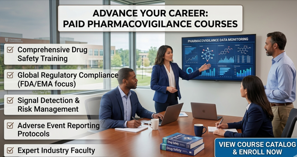 Pharmacovigilance Courses in India
