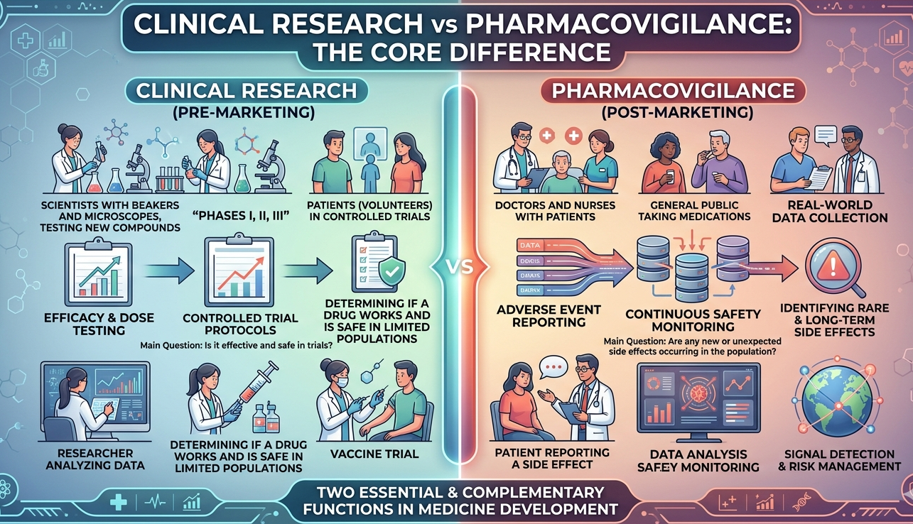 pharmacovigilance and clinical research courses