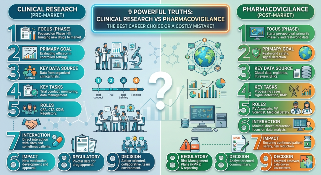 pharmacovigilance and clinical research courses