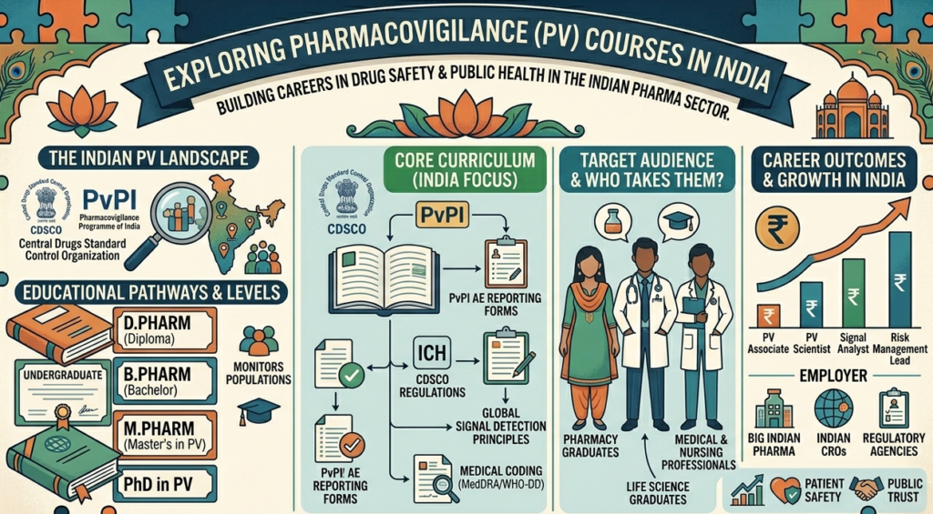 Pharmacovigilance Courses in India