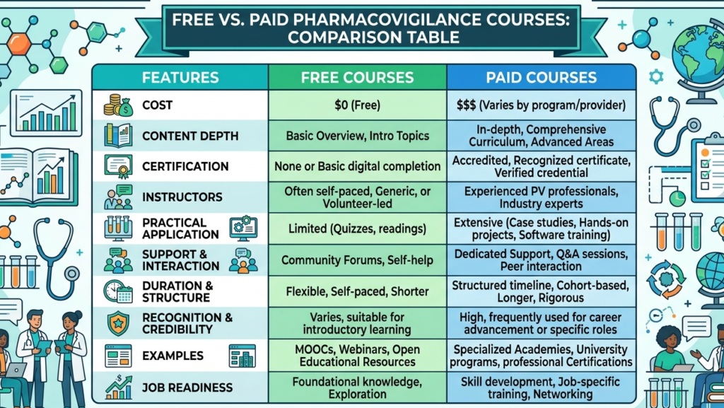 Pharmacovigilance Courses in India