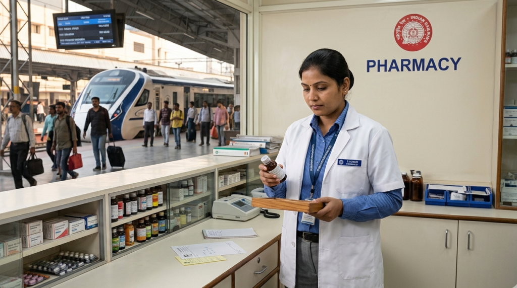 Railway Pharmacist Recruitment