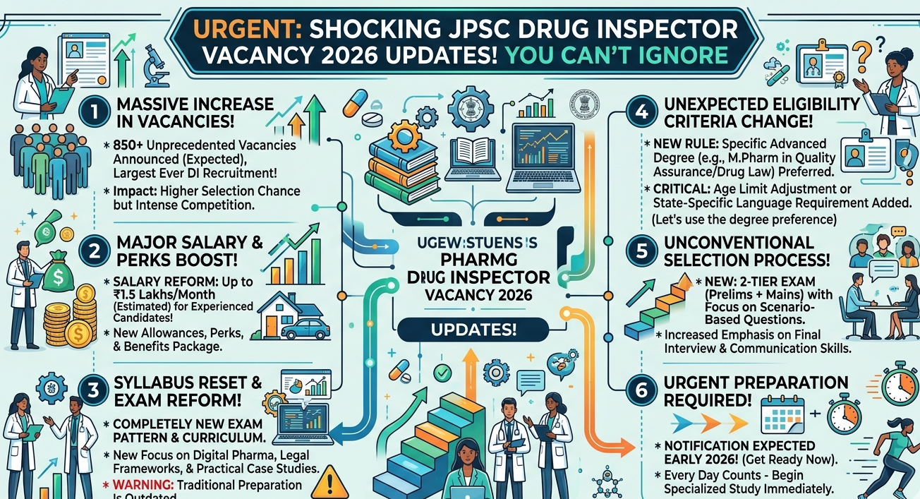 Drug Inspector Vacancy