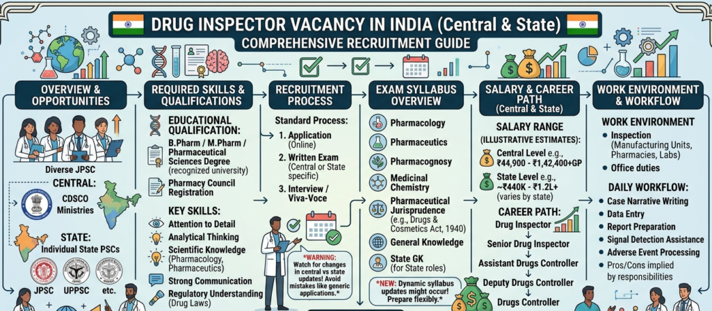 Drug Inspector Vacancy