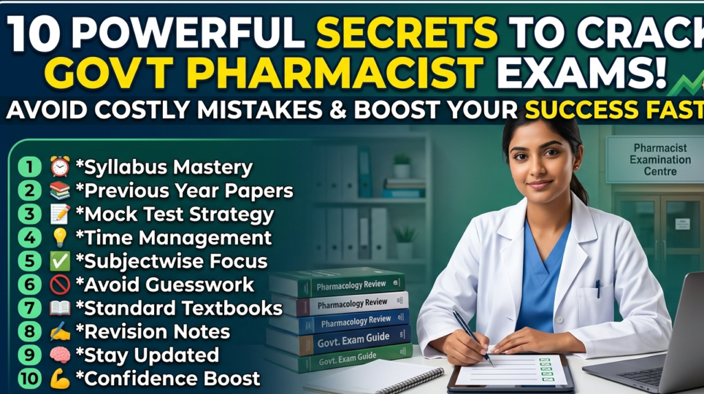 Government Pharmacist Exams