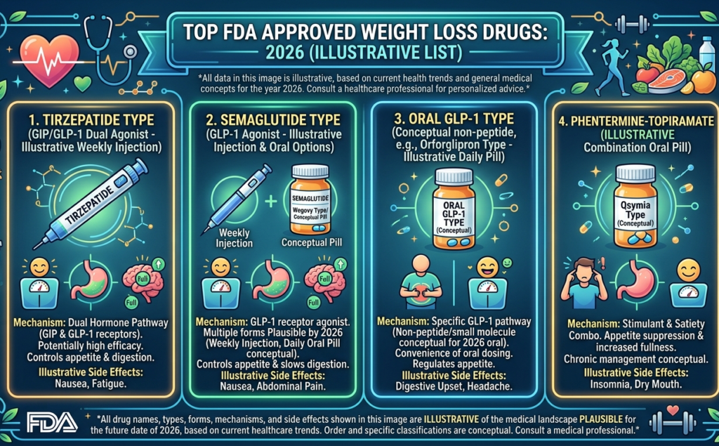 FDA Approved Weight Loss Drugs 2026