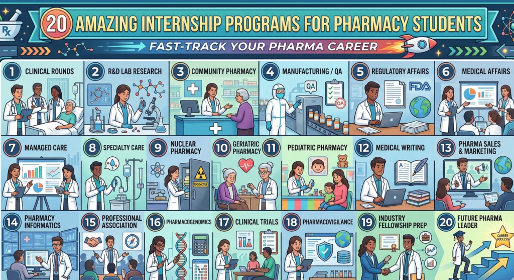 Internship Programs for Pharmacy Students