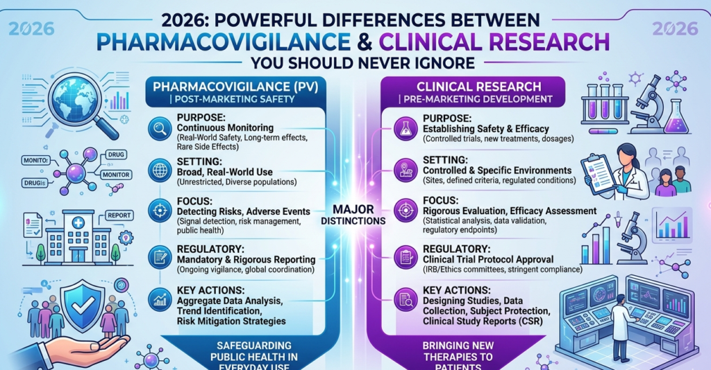 Pharmacovigilance and Clinical Research