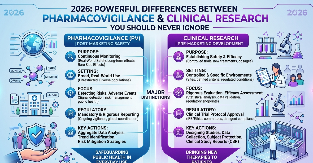 Pharmacovigilance and Clinical Research