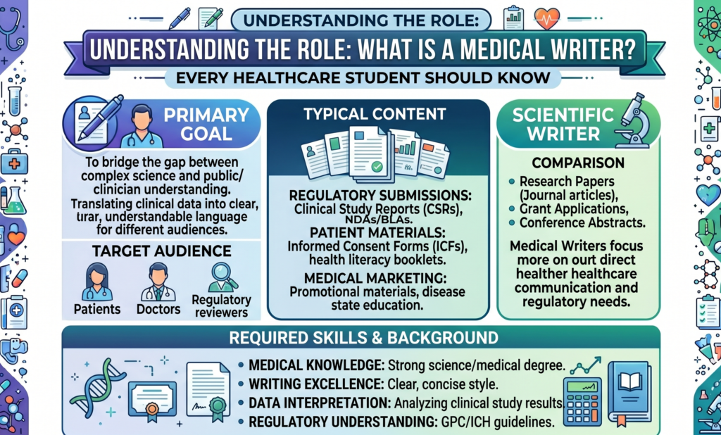 Medical Writer vs Scientific Writer