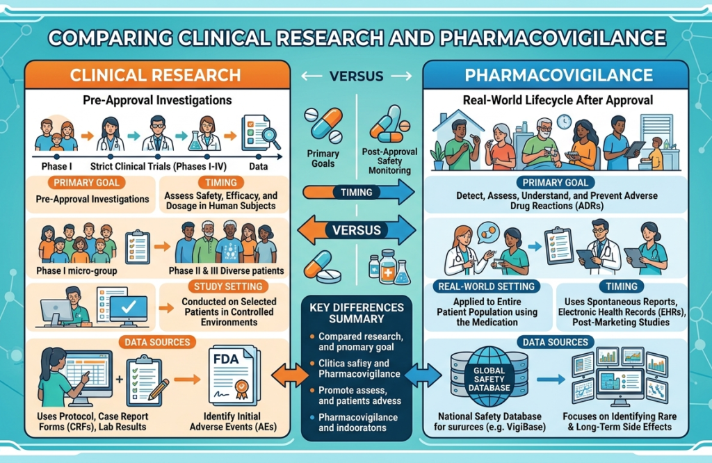 Pharmacovigilance and Clinical Research