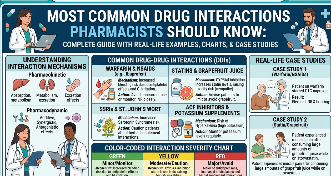 Top 10 Most Common Drug Interactions