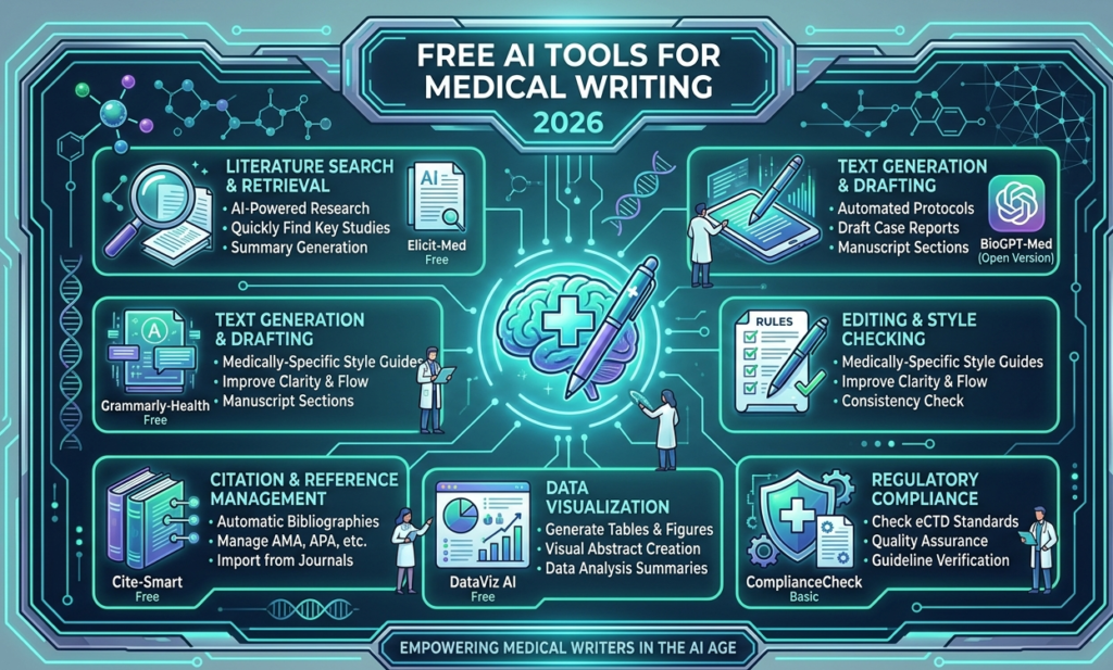 Free AI Tools for Medical Writing 