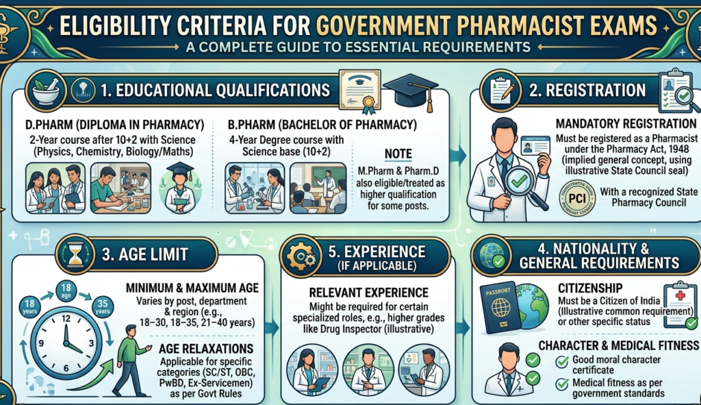 Government Pharmacist Exams