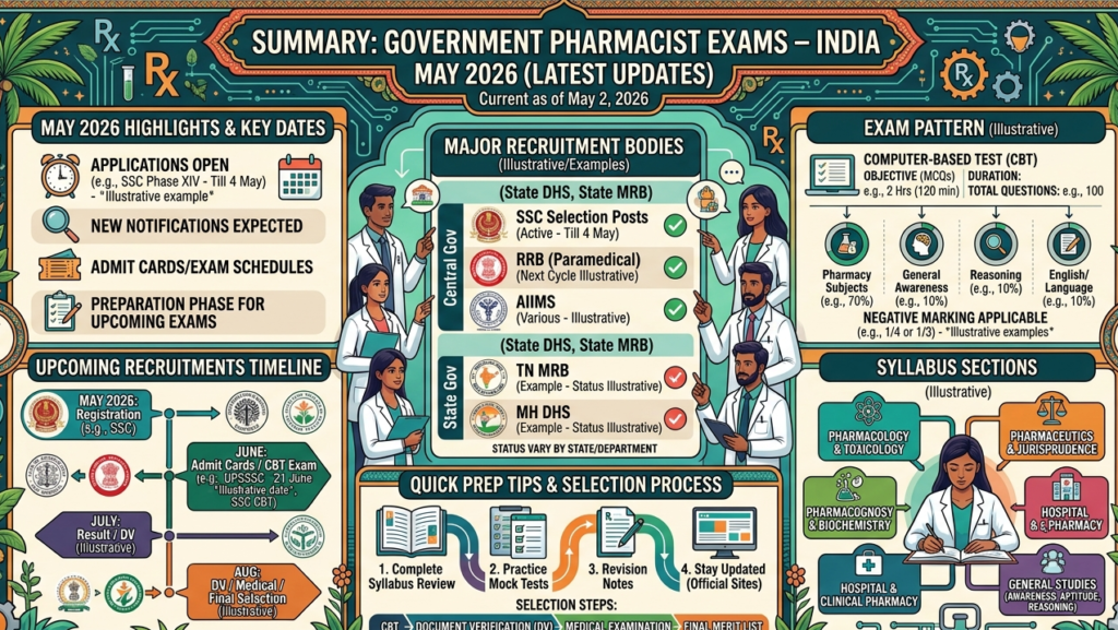 Government Pharmacist Exams