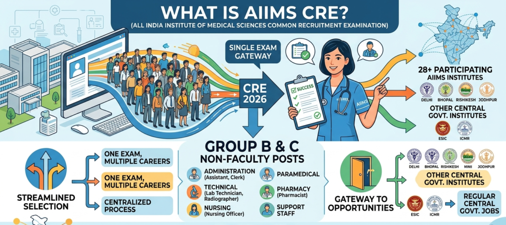 AIIMS CRE Recruitment