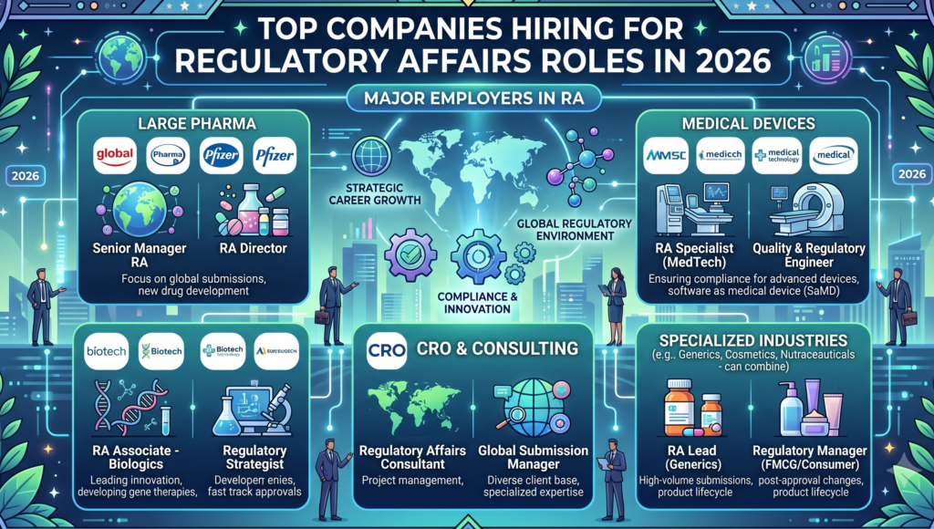 Regulatory Affairs Jobs for Freshers