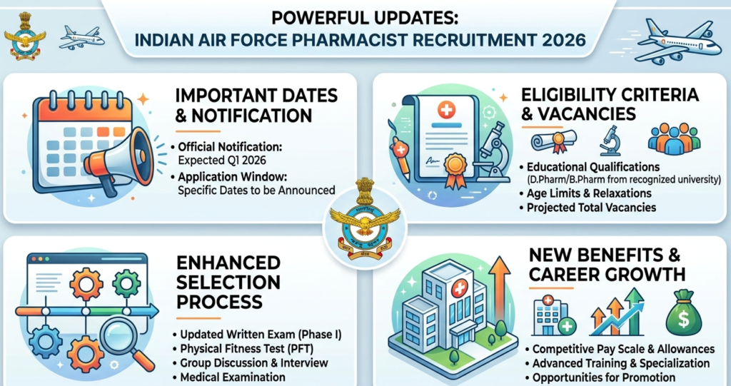 Indian Air Force Pharmacist Recruitment 2026