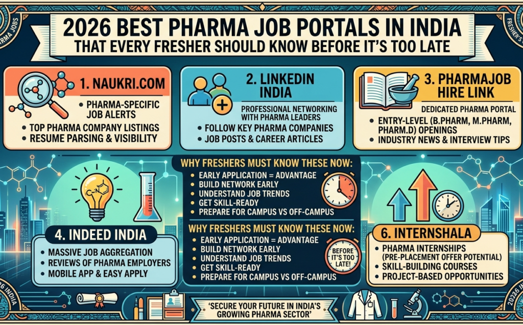 Best Pharma Job Portals in India 