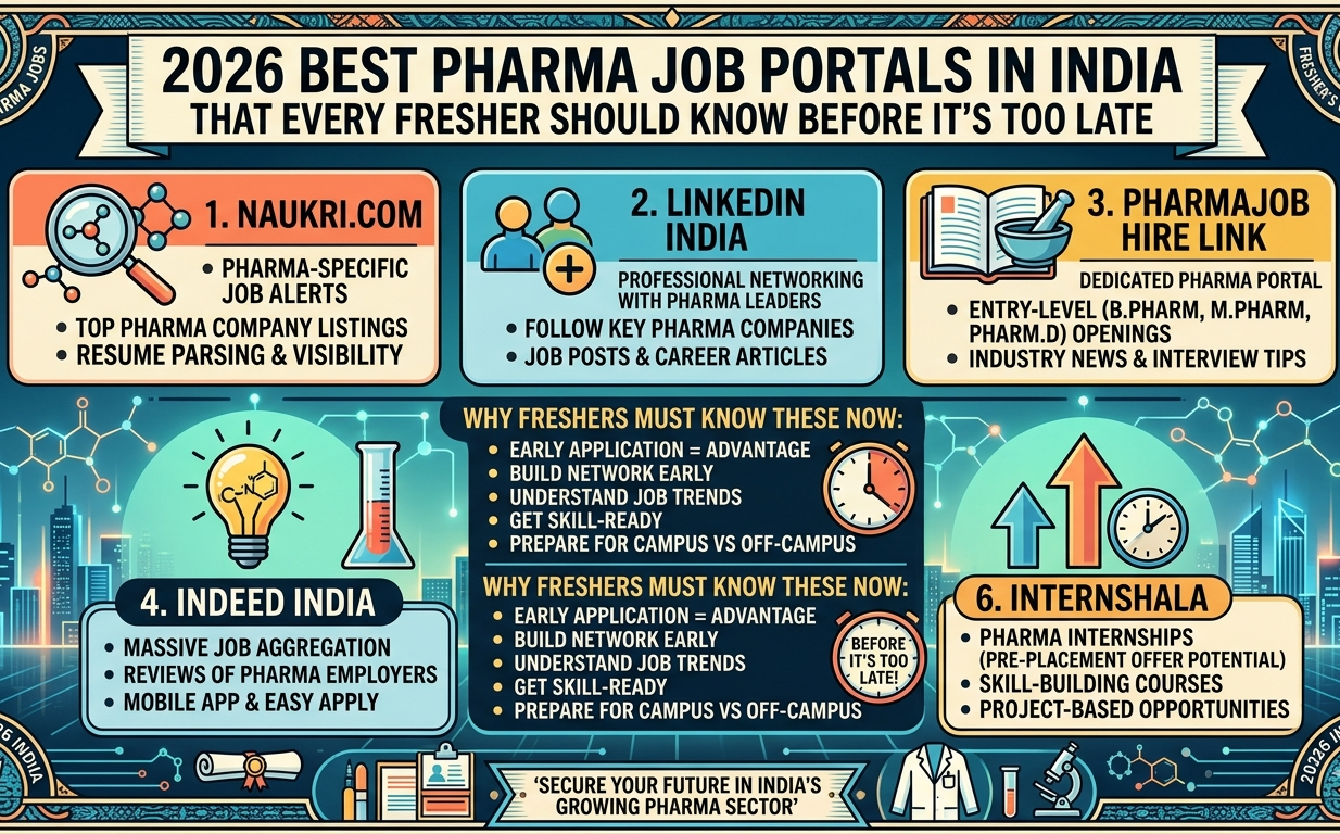 Best Pharma Job Portals in India