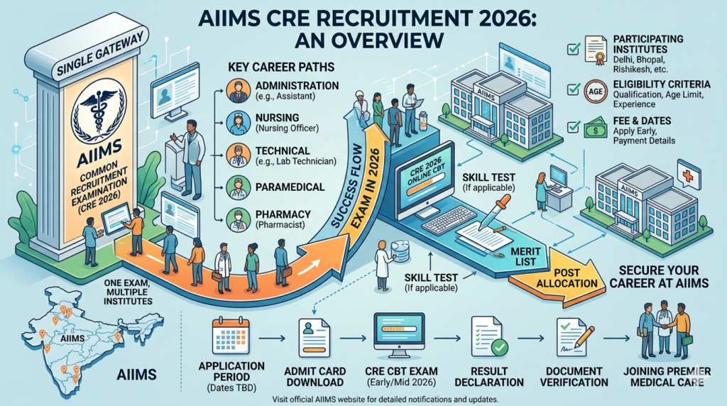 AIIMS CRE Recruitment