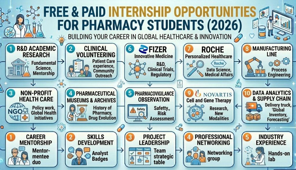 Pharma Internship for Freshers