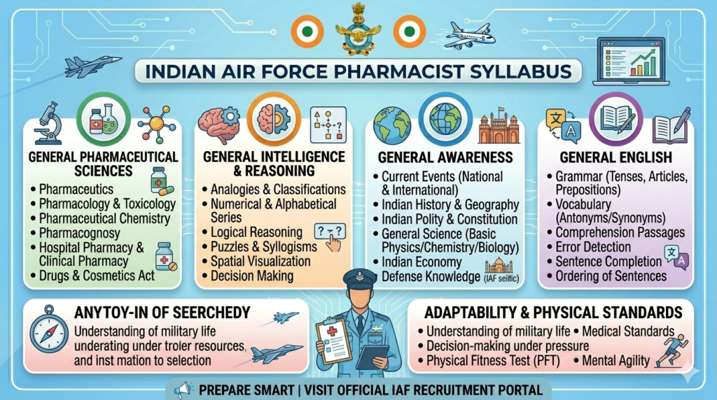 Indian Air Force Pharmacist Recruitment 2026