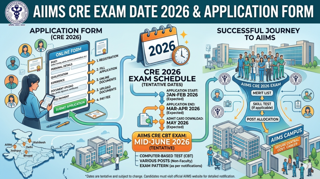 AIIMS CRE Recruitment