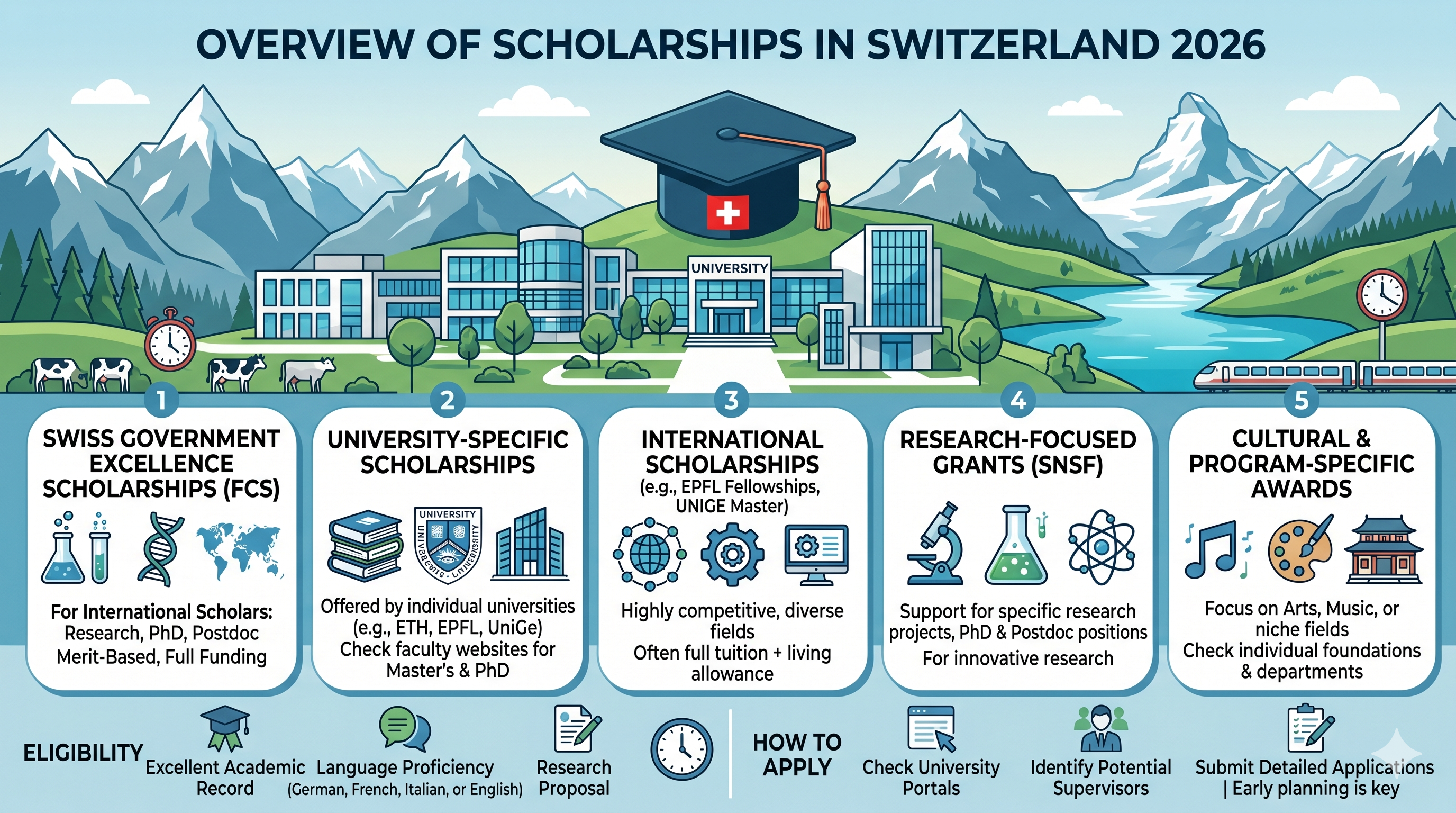 Scholarships in Switzerland 2026