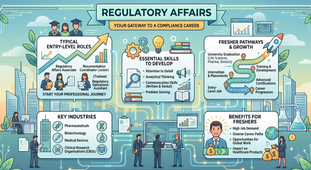 Regulatory Affairs Jobs for Freshers