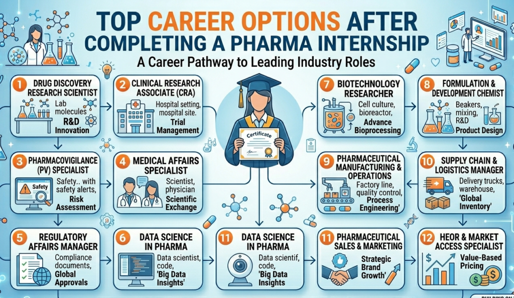 Pharma Internship for Freshers