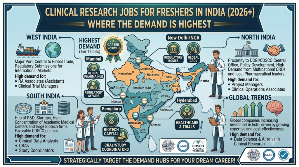 Clinical Research Jobs for Freshers