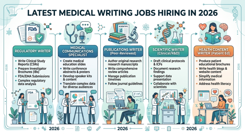 Medical Writing Jobs Work From Home for Freshers